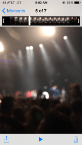 Yg (blue shirt) at the Palladium in Hollywood, CA