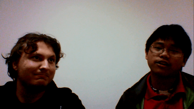 In the past, for a white man and an Asian to be in a photo, I would have to be building some sort of railroad.