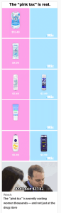 The Pink Tax
